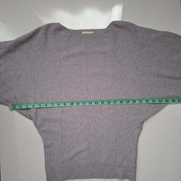 APRICOT Grey Knit Cotton Blend Sweater - Picture 5 of 9